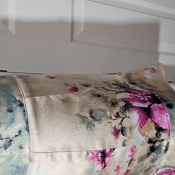 MARIANA ARANTES mini Skirt Floral Print. Rear Zipper. Small P. - Picture 5 of 12